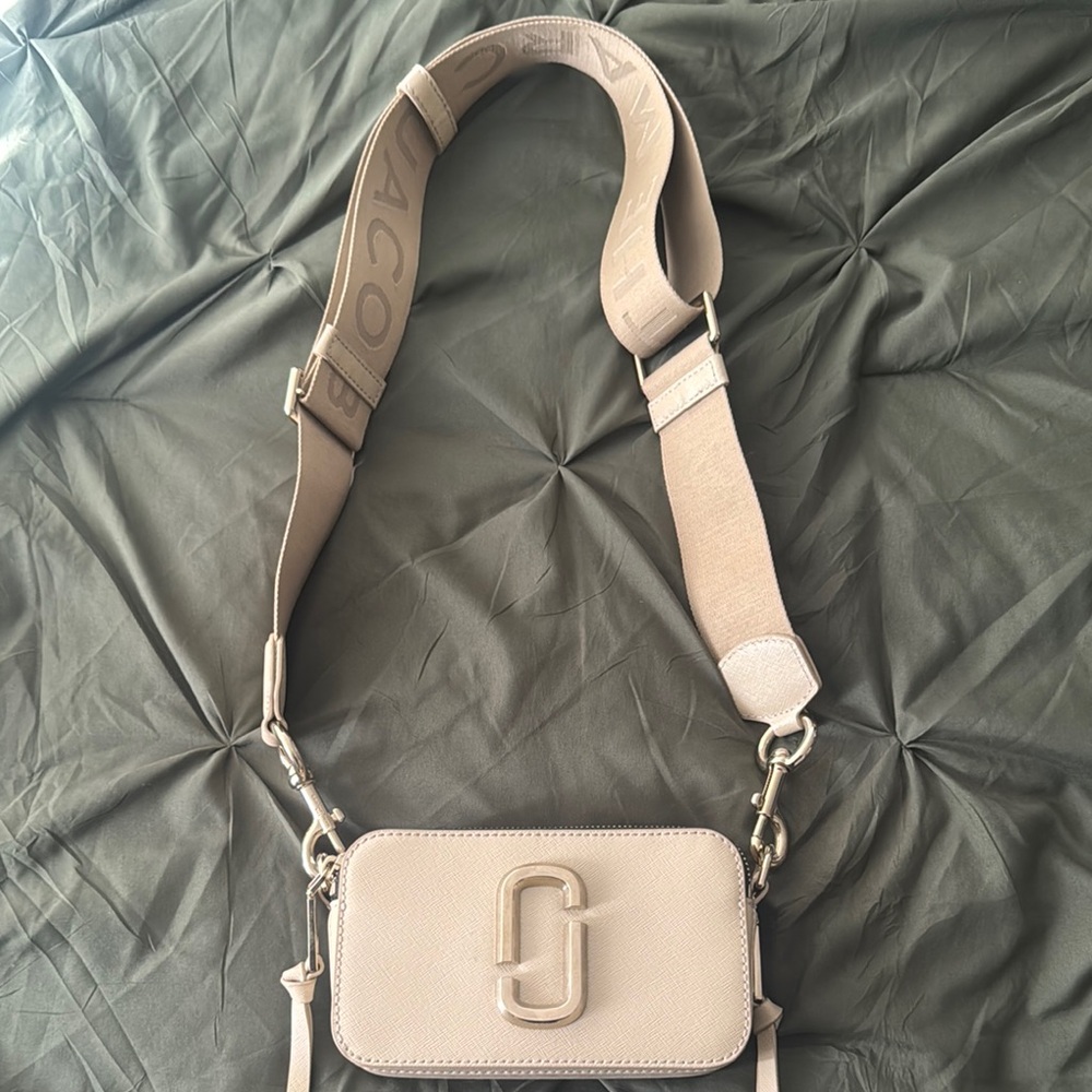 Marc Jacobs Beige Crossbody Bag